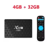 X98H PRO Smart TV BOX Android 12.0 Allwinner H618 2.4G 5G Dual Wifi 4K 6K 4GB 32