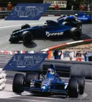 Decals Tyrrell 018 Monaco GP 1989 Slot Decals Alboreto Palmer slot Decals