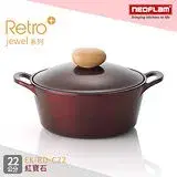 在飛比找遠傳friDay購物優惠-韓國NEOFLAM Retro Jewel系列 22cm陶瓷