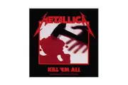 Metallica Patch Kill Em All band logo Official New Black (10cm x 9.5cm)
