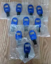 10 Flat Keychain Bottle Openers