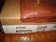 IKEA KIVIK Cover for KIVIK Ottoman Footstool with Storage Tullinge RUST NEW NIB