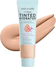 Wet 'n' Wild, Bare Focus Tinted Hydrator, Tinted Face Cream Enriched with Hyaluronic Acid and Vegan Squalane for Radiant Skin, Light to Medium Coverage, Semi-Matte Finish, Light Skin
