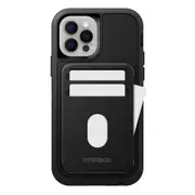 Otterbox Magnetic MagSafe Wallet/Credit Card Holder Leather For iPhone 13 Black