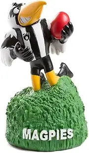 AFL 3D Retro Mascot Statue - Collingwood Magpies - 18cm Tall