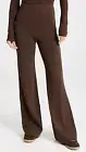 NWT NINETY PERCENT Organic Cotton June Wilde Flare Pant W/Stretch XXL Dark Brown