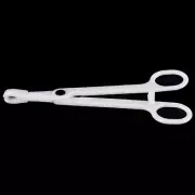 1X Disposable Slotted Sponge Forceps Ear Navel Plier Body Piercing Clamp Tool $x