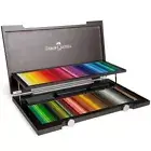 NEW! Faber Castell 120 Polychromos Colouring Pencils Wooden Box Set Drawing Art