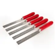 StewMac Pull Stroke Gauged Saws, Set of 5 Blade Sizes