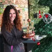 Orrery Christmas Gift for Husband, and Astronomers Luxury Home Décor