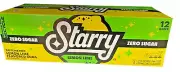Starry Zero Sugar Lemon Lime Soda 12 pack