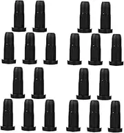 MINAOLULUS 20Pcs Office Chair Caster Sleeve Inserts Stem Protectors for Swivel Casters Floor Protection Caps for Smooth Movement and Scratch Prevention for Rolling Chairs