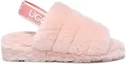 [UGG AUSTRALIAN SHEPHERD] Women Slingback Fluffy Slides Puffy