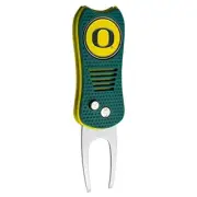 Oregon Ducks Switchblade Divot Tool with ball marker magnet attach