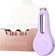 FOREO A Wink 'n' a Smile Bundle - BEAR 2 eyes & lips Microcurrent Smoothing Device + FOREO SUPERCHARGED Eye & Lip Contour Booster Serum 3x3.5ml - Dark Circles Under Eye Treatment and Lip Plumper Device