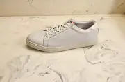 New! Allen Edmonds 'Watson' Low Top Sneakers White Rainbow Mens 9 D MSRP $295