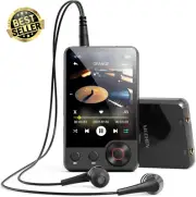 128GB MP3 Player w/ Bluetooth, HiFi Speaker, 2.4" Screen,Voice Recorder,FM Radio