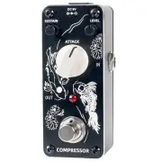 Compressor Pedal for Electric Guitar and Bass, Mini Compression Pedal True By...