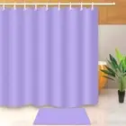 Taro Purple Waves Waterproof Bath Polyester Shower Curtain Liner Water Resistant