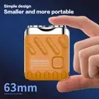 Electric Smart Shaver Portable Mini Dual Blade Rechargeable Shaver Men Gifts