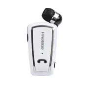 White Wireless Bluetooth Earbuds - Stereo Sound