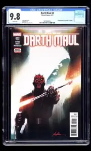 STAR WARS DARTH MAUL (2017) #2 CGC 9.8 NM/MT 1st Cad Bane Cullen Bunn WP