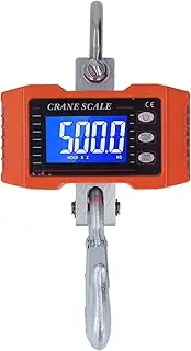 NDNCZDHC 1000KG 2000LB Hanging Scale Digital Display Scale 30-50m Remote Control Hanging Weight Scale Luggage Weight Scale with Hook