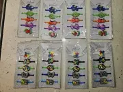 Children's Elastic Shoelaces Cartoon Characters Lot of 5 Pkgs. Lot Of 8