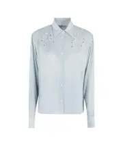 Ermanno Scervino Box-Pleat Shirt IT38 White