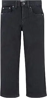 [Levi's] Boys' 517 Bootcut Fit Jeans, Black, 20
