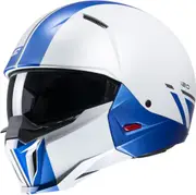 HJC i20 Batol Jet Helmet, white-blue, Size S for Men White Blue