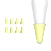 8PCS Silicone Touch Pen Nib Case Tip Cover Protector For Apple Pencil 1st 2nd N