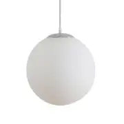Domus Bubble Modern Opal 300mm Ball Single Pendant Light
