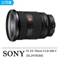 在飛比找momo購物網優惠-【SONY 索尼】FE 24-70mm F2.8 GM II