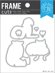 Hero Arts Mother and Father Animals Frame Cuts Die