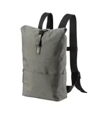 Brooks Pickwick Tex-Nylon Small Backpack Cycling Roll-Top 12 Litres, Grey