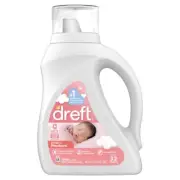 Dreft Stage 1 Newborn Liquid Laundry Detergent Hypoallergenic 46 Fl Oz