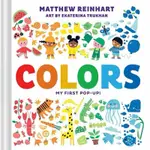 二手九成新🤩紙藝大師MATTHEW REINHART給孩子的色彩立體書COLORS: MY FIRST POP-UP