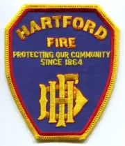Hartford Fire Department Patch Connecticut CT v4