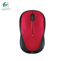 在飛比找樂天市場購物網優惠-羅技 Logitech 2.4G無線光學滑鼠M235(紅) 