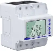 WiFi Smart Circuit Breaker Energy Meter 3 Phase Bidirectional WiFi Protector 100A Red Copper