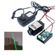 520nm 1W Green Fat Beam laser Module 12V 1000mW Bird Driving Laser TTL/PWM