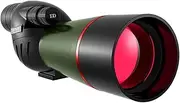 Generic High-Powered Spotting Scope for Nature Enthusiasts, Black Green
