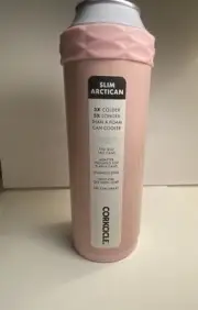 Corkcicle Slim Arctican 12oz Tall Cans Rose Quartz Pink New Insulated Stainless