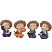 Bd Corner Shop Brazilian Wood Potted Plant Decoration For Home Office Decoration4pc Home Decor A