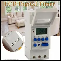 在飛比找蝦皮購物優惠-Ac 220-240V Lcd 數字計時器開關可編程 Din