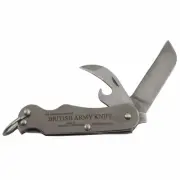 J. Adams Sheffield England British Army Clasp Folding Pocket Knife Stainless