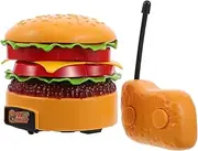 Kisangel Remote Control Car Burger Hamburger Remote Cars Plastic