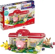 Mega Construx Pokemon Adventure World Lucky and Forest Pokemon Center