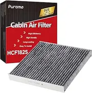 Puroma 1 Pack Cabin Air Filter with Activated Carbon Replacement for CP182, CF11182, Compatible with Honda CR-V, Civic, Accord, Odyssey, HR-V, Clarity, CR-Z, Fit, Insight, Acura MDX, RDX, TLX, Integra